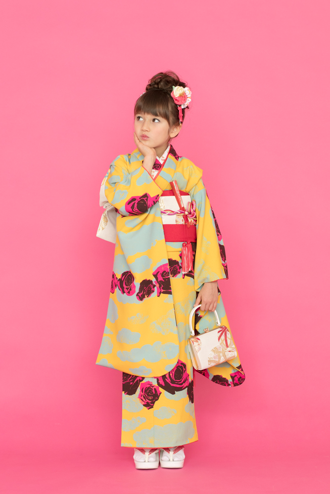 outlet sale | 石田愛商店 式部浪漫 七五三 着物 四つ身 子供きもの